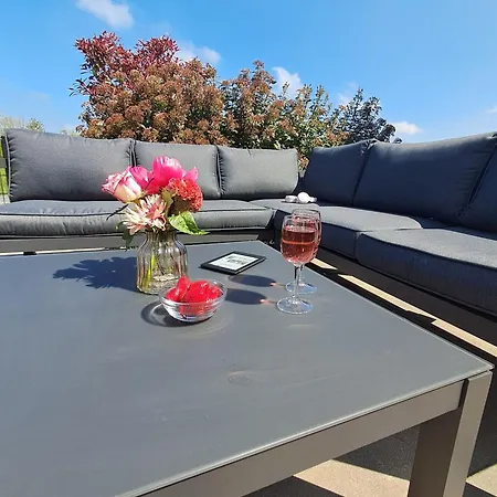 Ferienhaus Marina Strandbad Land In Sicht Mit Zaun Haus Nr 81 Olburgen