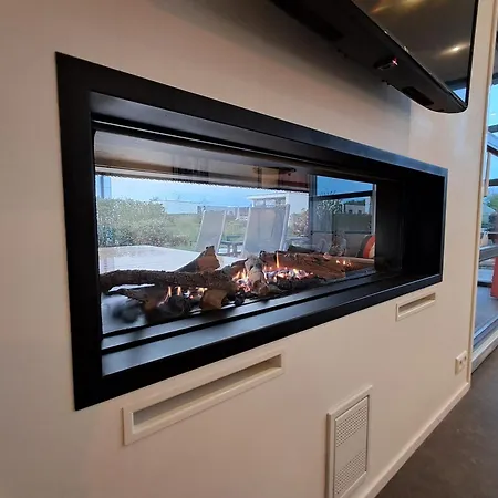 Ferienhaus Marina Strandbad Land In Sicht Mit Zaun Haus Nr 81 Olburgen