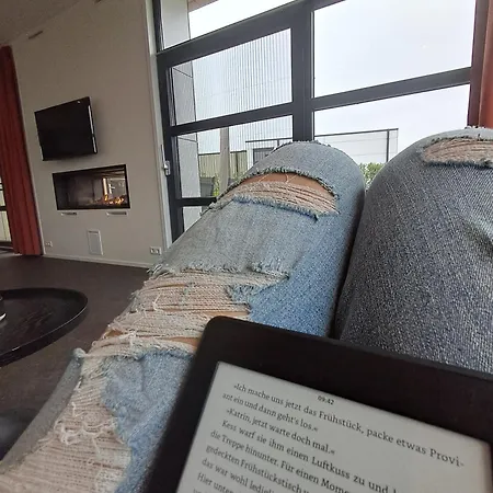 Ferienhaus Marina Strandbad Land In Sicht Mit Zaun Haus Nr 81 Olburgen