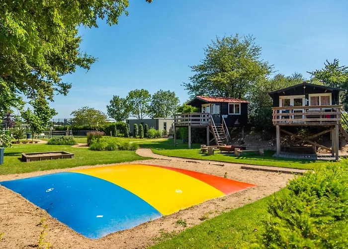 Marina Strandbad Land In Sicht Mit Zaun Haus Nr 81 * Olburgen