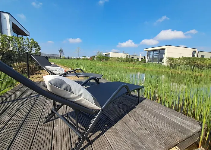 Marina Strandbad Land In Sicht Mit Zaun Haus Nr 81 Holiday home