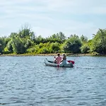 Marina Strandbad Land In Sicht Mit Zaun Haus Nr 81 Ferienhaus *