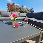 Ferienhaus Marina Strandbad Land In Sicht Mit Zaun Haus Nr 81 Olburgen