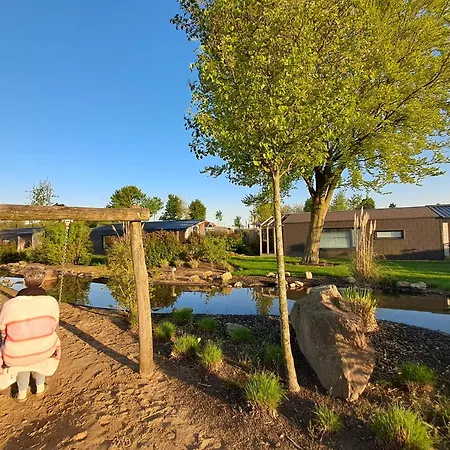 Marina Strandbad Land In Sicht Mit Zaun Haus Nr 81 * Olburgen